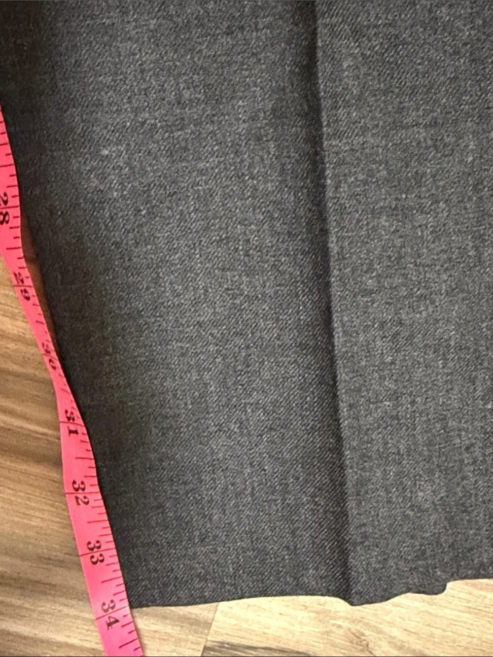 J Crew Pants Mens 36x34 Charcoal Gray Wool Regular Fit Dress Slacks Office Work